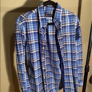Plaid long sleeve shirt ralph lauren